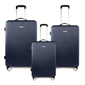 3pc Luggage Set Hardsided Suitcase Expandable Baggage Lightweight Carryon Lockable Spinner - 1 of 4