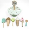 Toysters Ice Cream Play Set With Stand Pretend Play Kitchen Toy Playset For Girls & Boys - 2 of 2