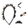 Unique Bargains Women's Fashion Faux Pearl Headband 4.13" ID Rose Gold Tone 1 Pc - image 2 of 4