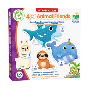 The Learning Journey International My First Puzzles - 4 In A Box - Animal Friends 20pc Jigsaw Puzzle - 1 of 4