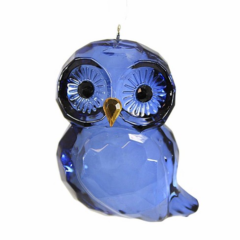 BLUE BIRD ~ CRYSTAL BIRD ORNAMENT