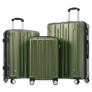 3-Pieces(20inch 24inch 28inch) Hardside Luggage Sets Expandable Luggages Spinner Suitcase With TSA Lock Lightweight Carry On Luggage - 1 of 4