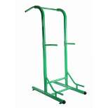 Stamina Products Outdoor Fitness Multi-Use Strength Training and Muscle Toning Power Tower for Complete Upper Body Workouts, Green