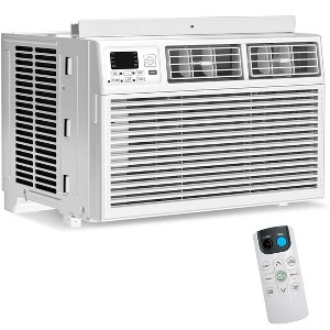 R.W.FLAME 8,000 BTU Window Air Conditioner with Remote Control, Smart Window AC Unit with Dehumidifier, Fan, Energy Saving, for Home/Living Room - 1 of 4
