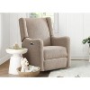 Delta Children Mercer Electronic Power Recliner and Swivel Glider with USB Port - 2 of 4