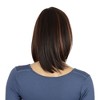 Alilang Straight Bob Wig with Bangs for Women Heat-Resistant Synthetic Natural-Looking Short Bob Style Ideal for Daily Wear - 4 of 4