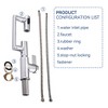 PAGED Bathroom Faucet Rotary Bathroom Sink Faucet with Spray Function and Temperature Display, Faucet for Bathroom Sink - 4 of 4