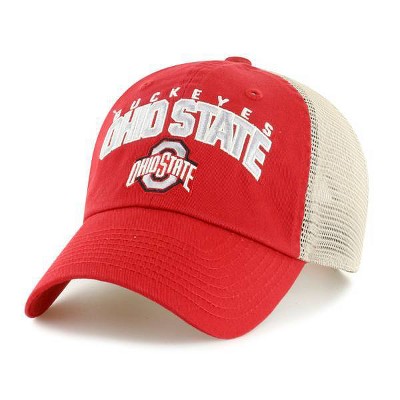 NCAA Ohio State Buckeyes Men's Hunch Relaxed Fit Hard Mesh Back Snapback Hat