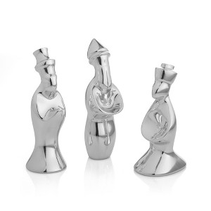 Nambe Miniature Nativity Figurines - Three Wise Men - 1 of 4