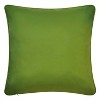 18"x18" Edie@Home 2-Tone Intricate Woven Square Indoor Outdoor Throw Pillow Green: Abstract Design, Polyester Fill, Zippered - 2 of 4