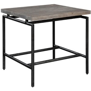 Hekman End Table 24504 Grey Sedona - 1 of 2