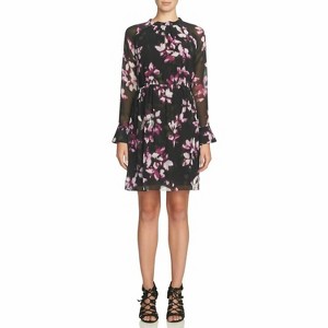 Women's Floral Print Chiffon Casual Cocktail Dress - Cynthia Steffe - 1 of 3