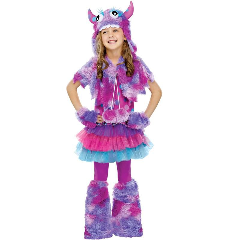 Fun World Polka Dot Monster Child Costume, 1 of 2