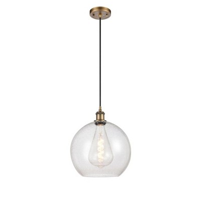 Athens - 1 Light Mini Pendant In Industrial Style-16.38 Inches Tall and 11.75 Inches Wide