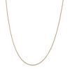 Black Bow Jewelry 0.7mm, 14k Yellow Gold, Solid Box Chain Necklace - 3 of 4