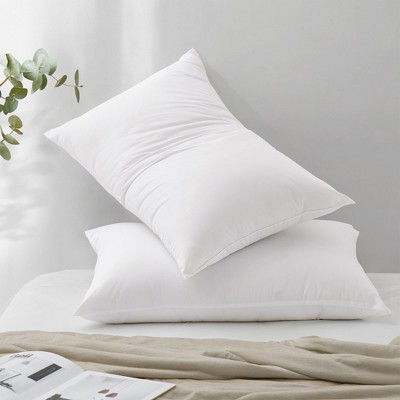 Peace Nest 2 Pack Fluffy Down Alternative Bed Pillows for Back,Stomach, Side Sleeper