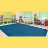 Carpets for Kids New Mt St Helens Solids Collection Classrom Rug, Marine Blue, 7' 6" x 12", Rectangle - 2 of 4