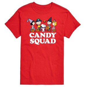 Men's - Peanuts - Candy Squad Short Sleeve Graphic T-Shirt - 1 of 4
