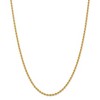 Black Bow Jewelry 2.75mm Handmade Solid Classic Rope Chain Necklace - 3 of 4