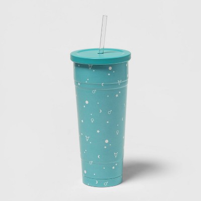 25oz Stainless Steel Vacuum Tumbler with Straw Celestial - Pride