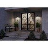 Progress Lighting Z-1030 1-Light Outdoor LED Wall Sconce, Antique Bronze, Clear Glass Shade - image 4 of 4