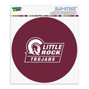 University of Arkansas at Little Rock Primary Logo Automotive Car Window Locker Circle Bumper Sticker - 1 of 4