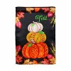 Evergreen Stacked Pumpkins Lustre Garden Flag 12 x 18 Inches Indoor Outdoor Decor - 2 of 4