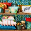 Leaves Peel & Stick Wallpaper Green - Opalhouse™: Removable Vinyl, Botanical Leaf Pattern, Self-Adhesive, 27.5 Sq Ft Coverage - 3 of 4
