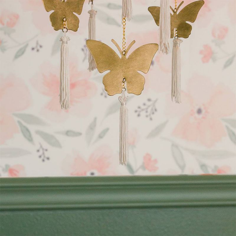 Crane Baby Brass Finish Ceiling Hanging - Parker Butterfly, 6 of 8