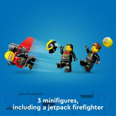 LEGO City Fire Rescue Plane Toy Set 60413_3