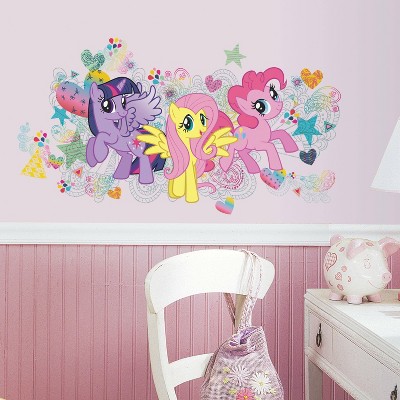 My Little Pony Wall Graphix Peel and Stick Giant Wall Decal - RoomMates