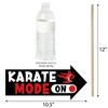 Big Dot of Happiness Funny Karate Master - Martial Arts Birthday Party Photo Booth Props Kit - 10 Piece - 3 of 4