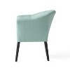 GDFStudio Fayette Contemporary Upholstered Tub Club Chair with Tapered Legs - 4 of 4