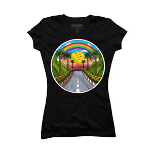 Junior's Design By Humans Summer Road Trip By underheaven T-Shirt - 1 of 2
