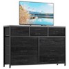 GustoWave TV Stand for 55 Inch TV, Entertainment Center with 10 Drawers for Living Room, Closet, Entryway, Hallway - 2 of 4