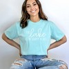 Simply Sage Market Women's The Lake Is My Happy Place Short Sleeve Graphic Tee - 2 of 3