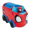 Spidey and His Amazing Friends Transforming Web Spinning Hauler - image 2 of 4