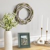 Northlight Twig and Moss Artificial Weathered Spring Wreath - 14.5" - 2 of 4