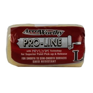 ArroWorthy Pro-Line Polyester 4 in. W X 3/8 in. Paint Roller Cover 1 pk (Case of 25) - 1 of 1
