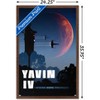 Trends International Star Wars: Yavin - Visit Yavin by Russell Walks 23 Framed Wall Poster Prints - 3 of 4