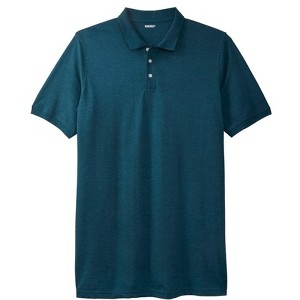 KingSize Longer-Length Shrink-Less Piqué Polo Shirt - 1 of 4