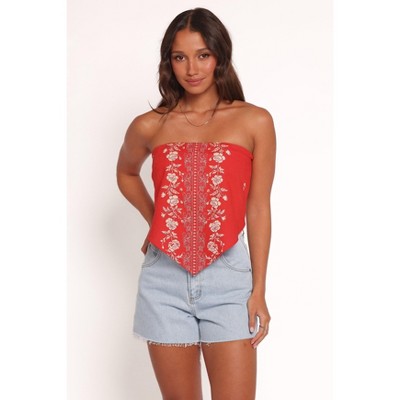 Petal and Pup Womens Ilara Strapless Top