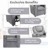 Home Imports Emporium Kids Recliner Chair with Footrest & Cupholders - 4 of 4