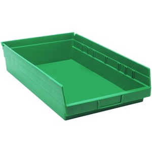 Quantum Storage Systems Economy Shelf Bin, 17-7/8"W X 11-1/8"D X 4"H - 1 of 2