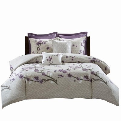 Gracie Mills Isaac 7-Piece Cotton Duvet Cover Set