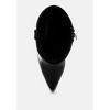 Hatter Pointed Toe Faux Leather Boots Women - 4 of 4