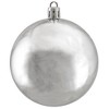 Northlight Shiny Shatterproof Christmas Ball Ornaments 3.25" (82mm) - Silver - 32ct - 3 of 3