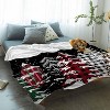 Lomsoe Christmas Snowman with Cap Blanket Super Soft Flannel White Snowflake Throw Blanket Lightweight Cozy Warm Fuzzy Christmas Gift. - 2 of 4