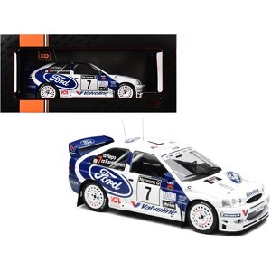 Ford Escort WRC #7 Juha Kankkunen - Juha Repo 2nd Place "RAC Rally" (1998) 1/18 Diecast Model Car by IXO Models - 1 of 3