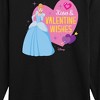 Girls' - Disney Princess - Kisses and Valentine Wishes Long Sleeve Graphic T-Shirt - 2 of 4